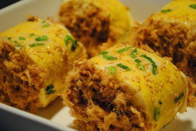 蔥香肉松卷、吃過戒不掉